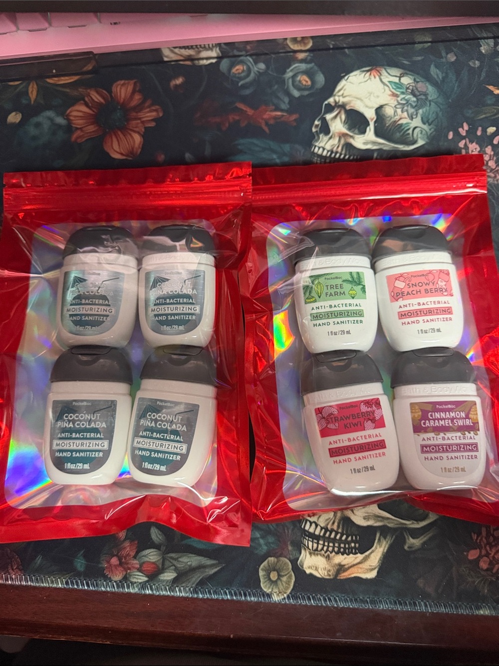 Bath & Body works set of 8 random hand sanitizers